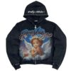 Black Angel Prestige Hoodie Blue