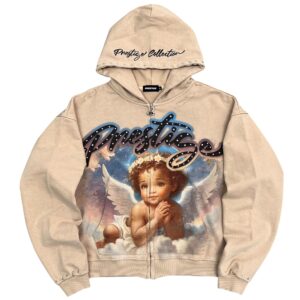 Cream Angel Prestige Hoodie Blue