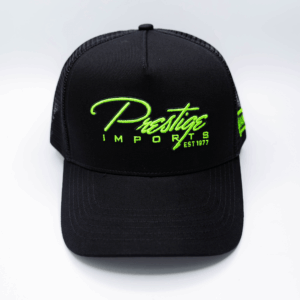 Trucker Style Green logo Prestige Bonnet