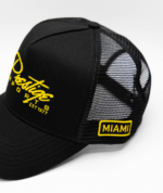 Trucker Style Yellow logo Prestige Bonnet