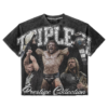 Triple H Rhinestone Black Prestige Shirt
