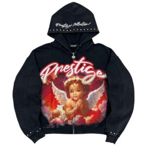 Black Angel Prestige Hoodie Red